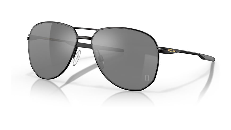 Oakley OO4147 Contrail Sunglasses - Mens, Satin Black Frame, Prizm Black Lens, 57, OO4147-414707-57