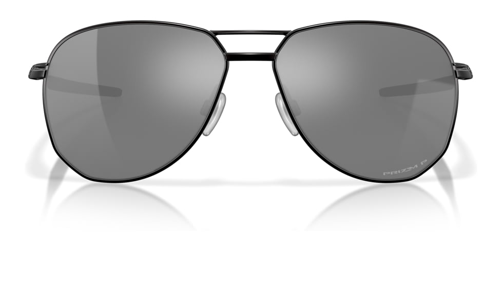 Oakley OO4147 Contrail Sunglasses - Mens, Satin Black Frame, Prizm Black Polarized Lens, 57, OO4147-414704-57