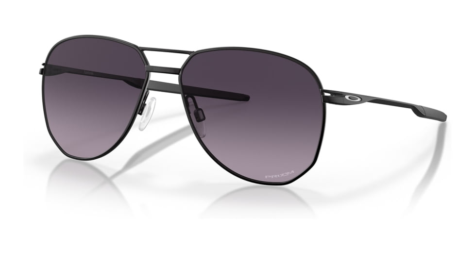 Oakley OO4147 Contrail Sunglasses - Men's, Satin Black Frame, Prizm Grey Gradient Lens, 57, OO4147-414710-57