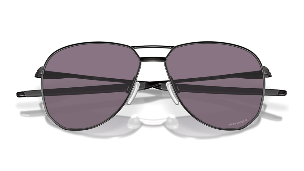 Oakley OO4147 Contrail Sunglasses - Mens, Satin Black Frame, Prizm Grey Lens, 57, OO4147-414701-57