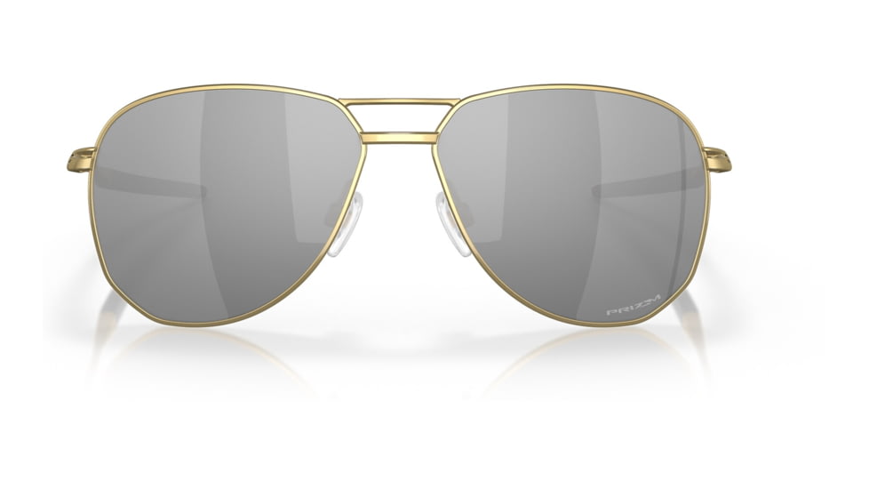 Oakley OO4147 Contrail Sunglasses - Men's, Satin Gold Frame, Prizm Black Lens, 57, OO4147-414713-57