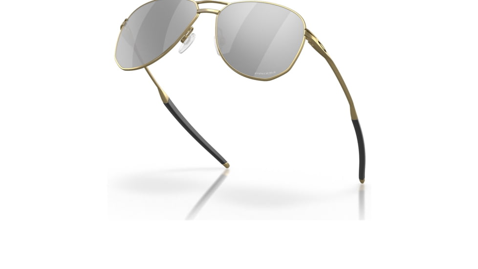 Oakley OO4147 Contrail Sunglasses - Mens, Satin Gold Frame, Prizm Black Lens, 57, OO4147-414713-57