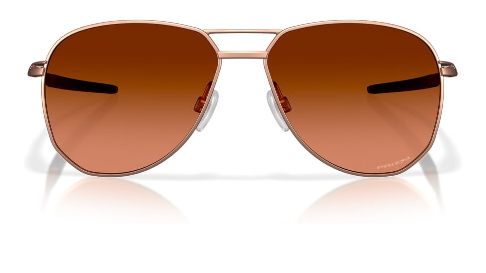 Oakley OO4147 Contrail Sunglasses - Mens, Satin Rose Gold Frame, Prizm Brown Gradient Lens, 57, OO4147-414705-57