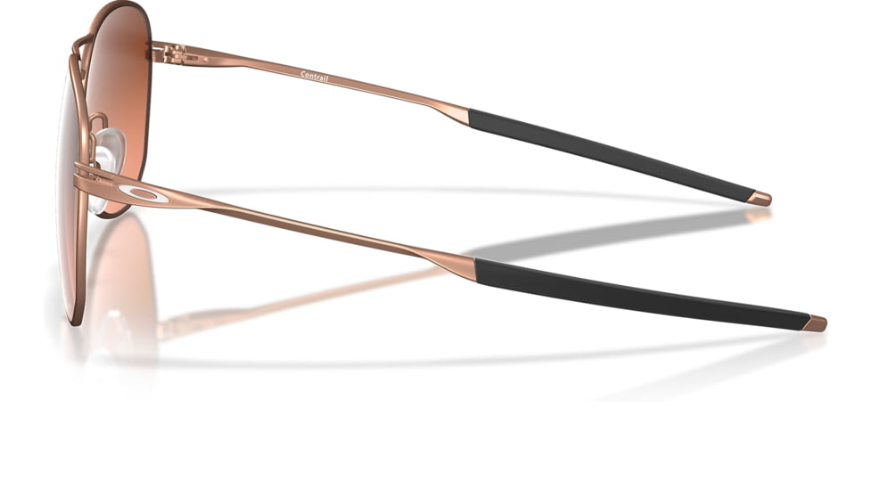 Oakley OO4147 Contrail Sunglasses - Mens, Satin Rose Gold Frame, Prizm Brown Gradient Lens, 57, OO4147-414705-57