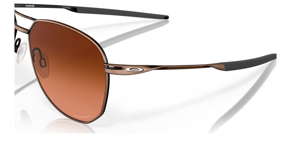 Oakley OO4147 Contrail Sunglasses - Mens, Satin Toast Frame, Prizm Brown Gradient Lens, 57, OO4147-414711-57