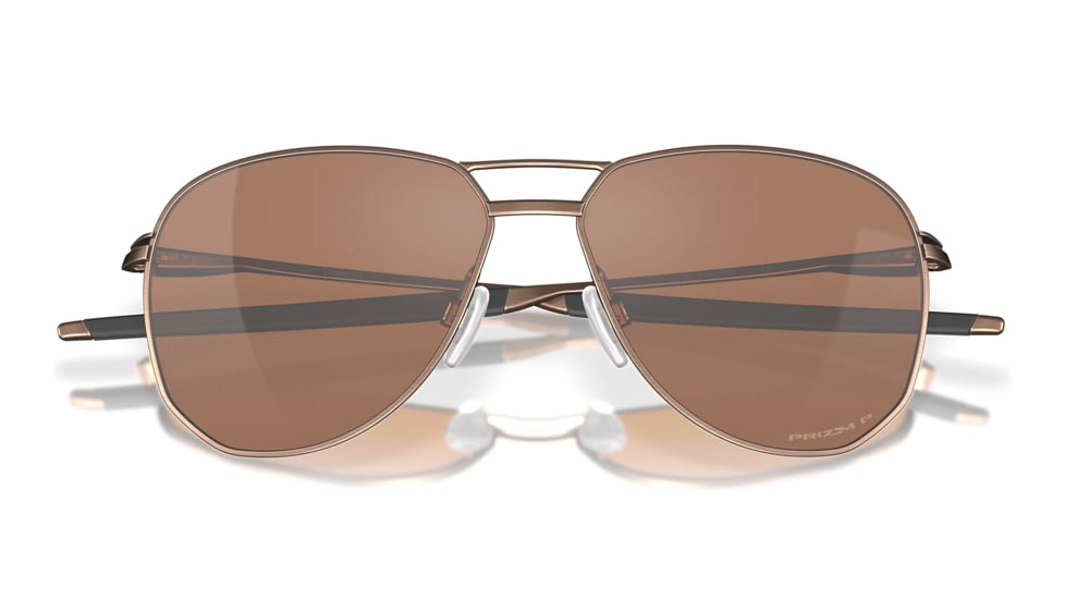 Oakley OO4147 Contrail Sunglasses - Mens, Satin Toast Frame, Prizm Tungsten Polarized Lens, 57, OO4147-414706-57