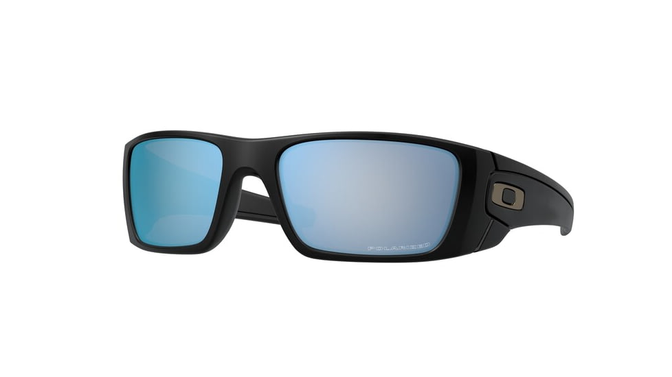 Oakley OO9096 Fuel Cell Sunglasses - Men's, Matte Black Frame, Prizm Deep Polarized Lenses, 9096D8-60