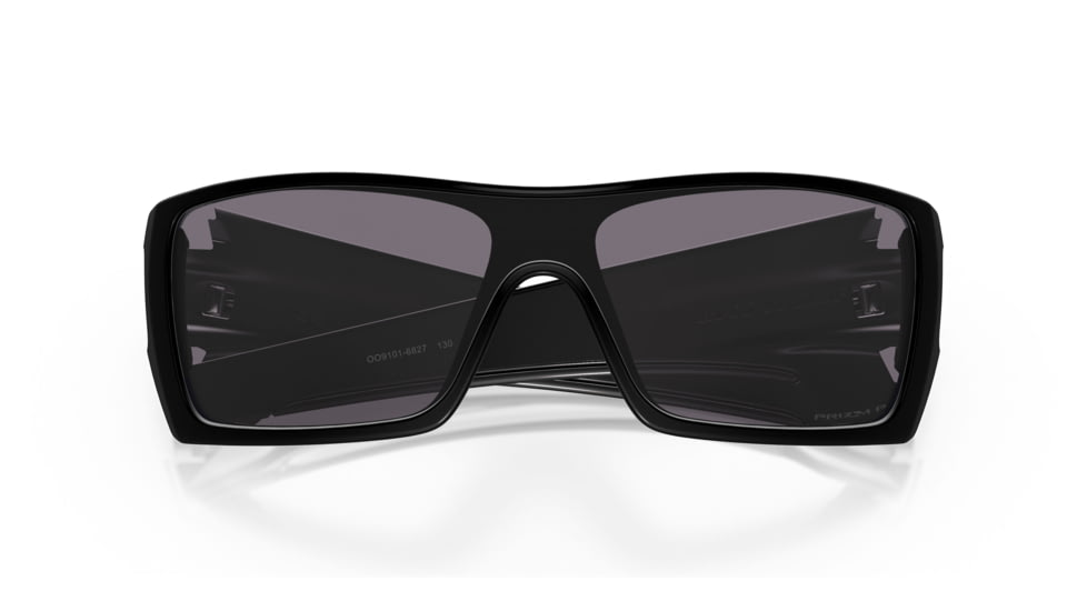 Oakley OO9101 Batwolf Sunglasses, Matte Black Frame, Prizm Grey Polarized Lens, 27, OO9101-910168-27