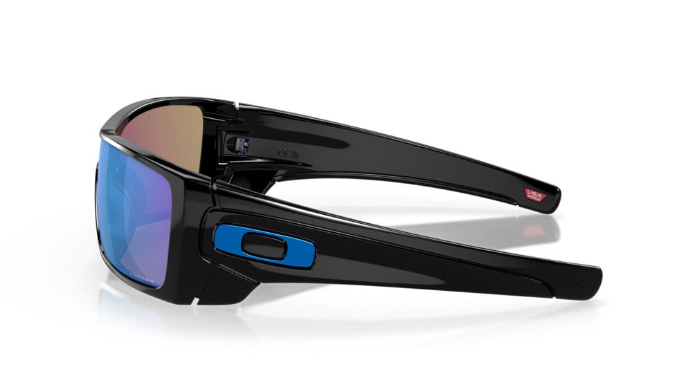 Oakley OO9101 Batwolf Sunglasses, Polished Black Frame, Prizm Sapphire Lenses, 910158-27