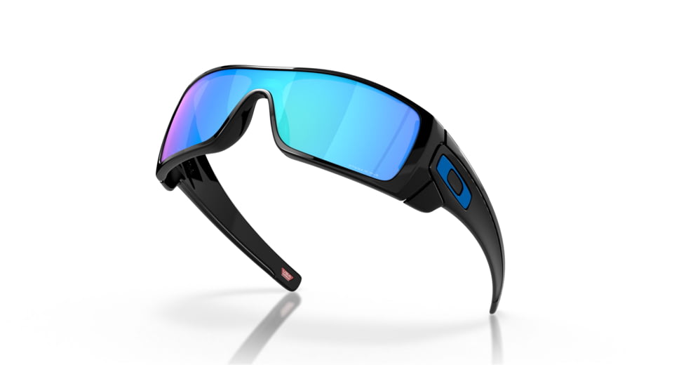 Oakley OO9101 Batwolf Sunglasses, Polished Black Frame, Prizm Sapphire Lenses, 910158-27