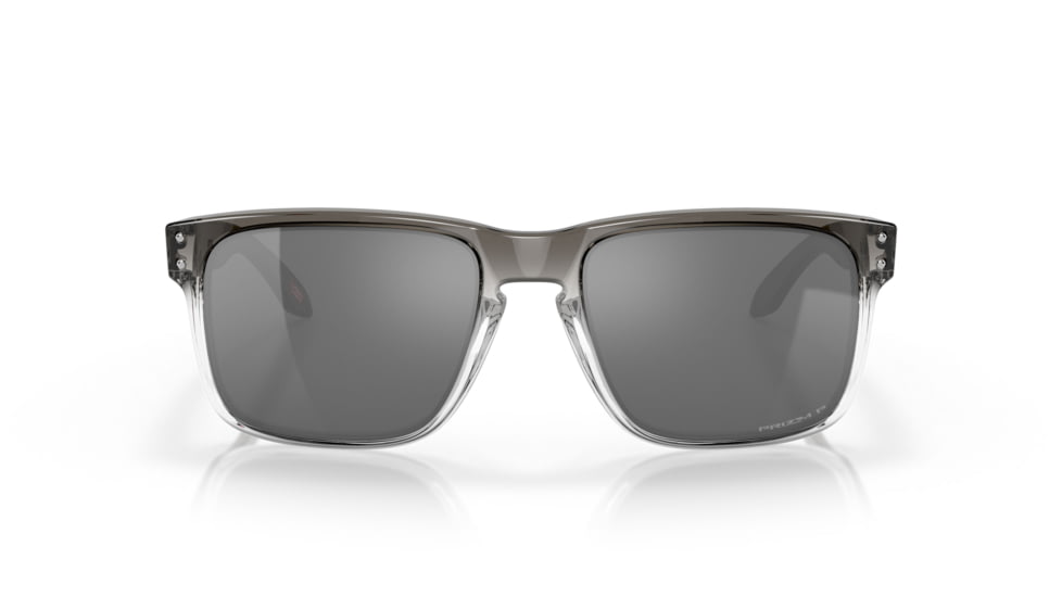 Oakley OO9102 Holbrook Sunglasses, Dark Ink Fade Frame, Prizm Black Polarized Lens, 55, OO9102-9102O2-55