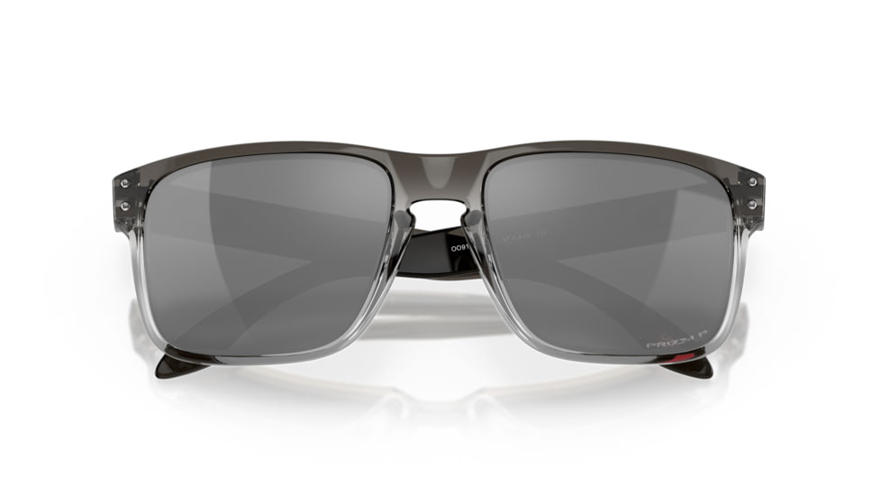 Oakley OO9102 Holbrook Sunglasses, Dark Ink Fade Frame, Prizm Black Polarized Lens, 55, OO9102-9102O2-55