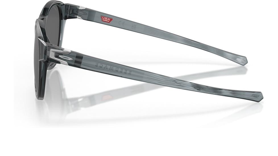 Oakley OO9126 Reedmace Sunglasses - Mens, Crystal Black Frame, Prizm Black Polarized Lens, 54, OO9126-912606-54