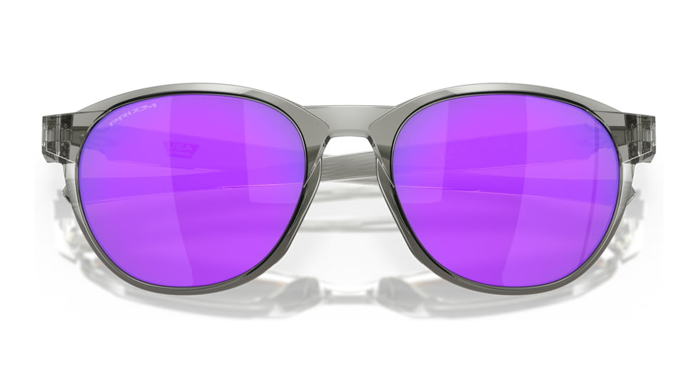 Oakley OO9126 Reedmace Sunglasses - Mens, Grey Ink Frame, Prizm Violet Lens, 54, OO9126-912607-54
