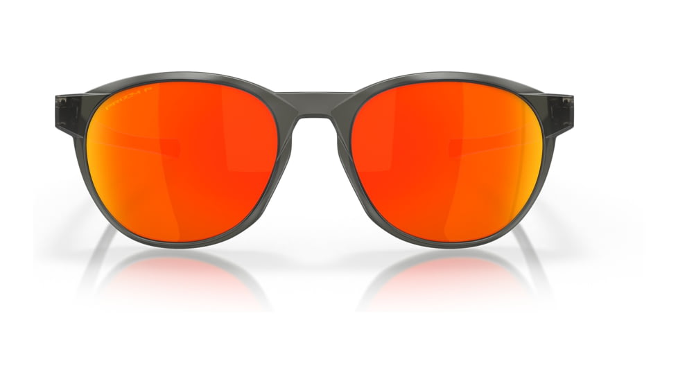 Oakley OO9126 Reedmace Sunglasses - Mens, Matte Grey Smoke Frame, Prizm Ruby Polarized Lens, 54, OO9126-912604-54