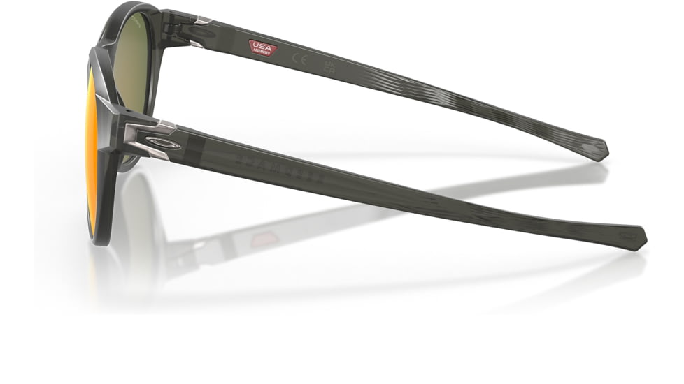 Oakley OO9126 Reedmace Sunglasses - Mens, Matte Grey Smoke Frame, Prizm Ruby Polarized Lens, 54, OO9126-912604-54