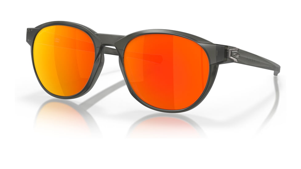 Oakley OO9126 Reedmace Sunglasses - Mens, Matte Grey Smoke Frame, Prizm Ruby Polarized Lens, 54, OO9126-912604-54