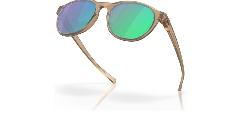 Oakley OO9126 Reedmace Sunglasses - Mens, Matte Sepia Frame, Prizm Jade Polarized Lens, 54, OO9126-912605-54