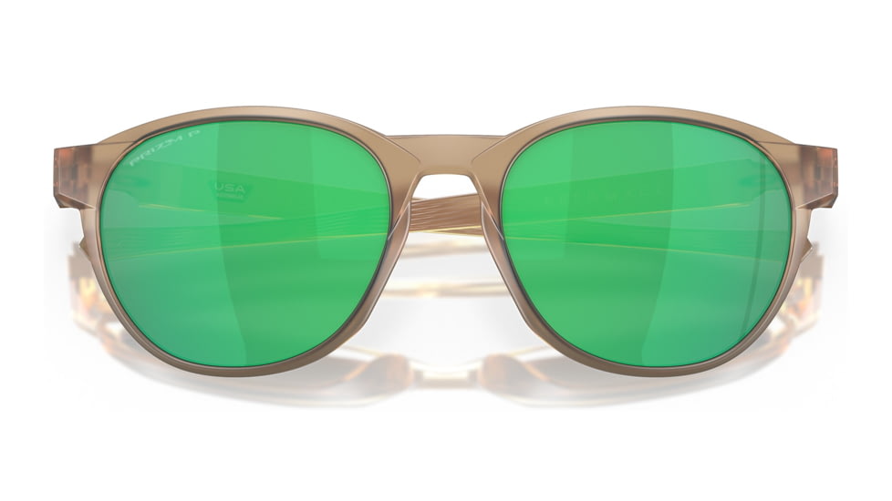 Oakley OO9126 Reedmace Sunglasses - Mens, Matte Sepia Frame, Prizm Jade Polarized Lens, 54, OO9126-912605-54