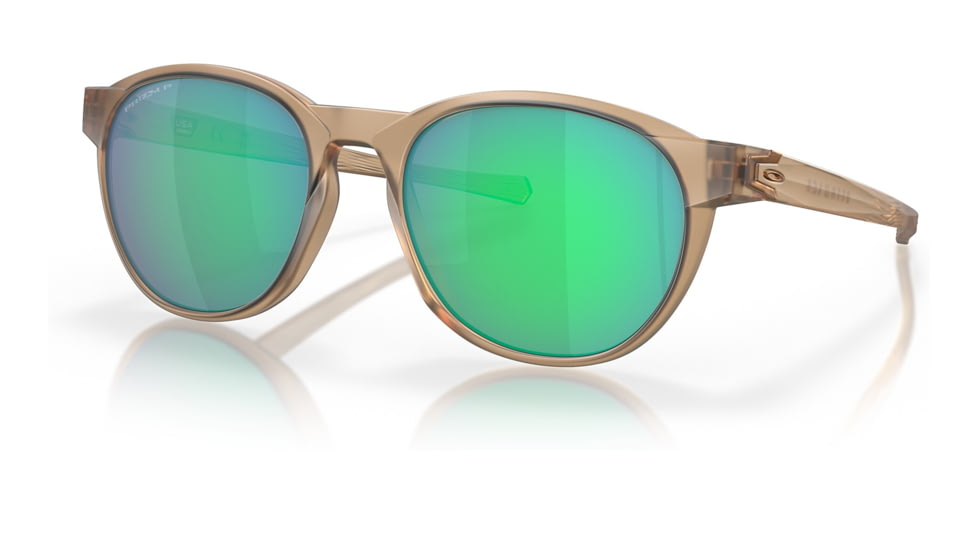 Oakley OO9126 Reedmace Sunglasses - Mens, Matte Sepia Frame, Prizm Jade Polarized Lens, 54, OO9126-912605-54