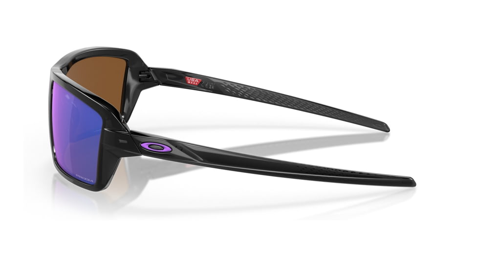 Oakley OO9129 Cables Sunglasses - Mens, Black Ink Frame, Prizm Violet Lens, 63, OO9129-912908-63