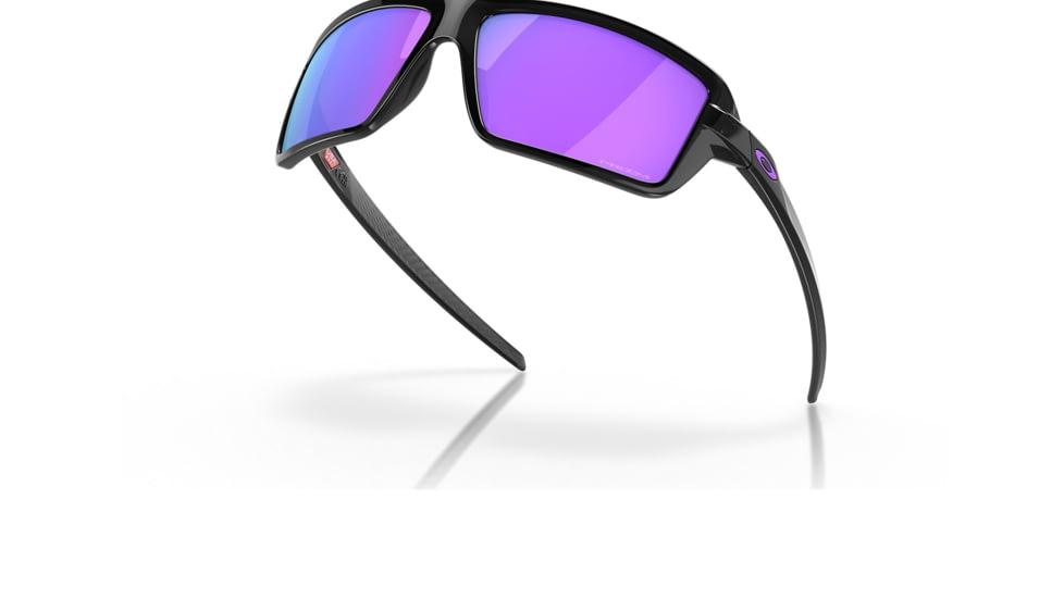Oakley OO9129 Cables Sunglasses - Mens, Black Ink Frame, Prizm Violet Lens, 63, OO9129-912908-63