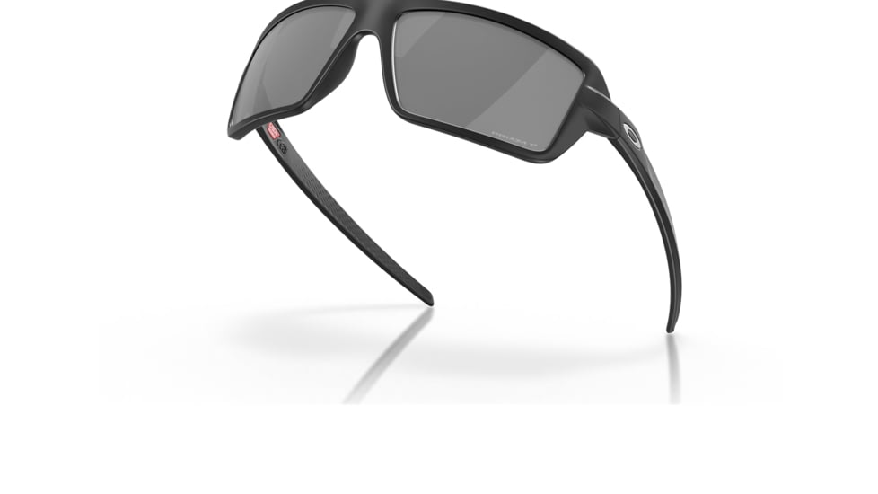 Oakley OO9129 Cables Sunglasses - Mens, Matte Black Frame, Prizm Black Polarized Lens, 63, OO9129-912902-63