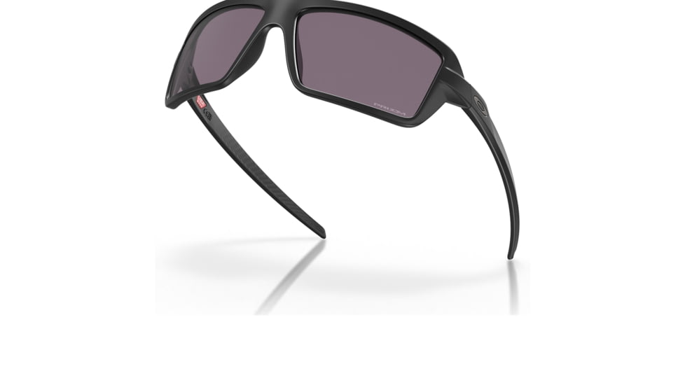 Oakley OO9129 Cables Sunglasses - Men's, Matte Black Frame, Prizm Grey Lens, 63, OO9129-912901-63
