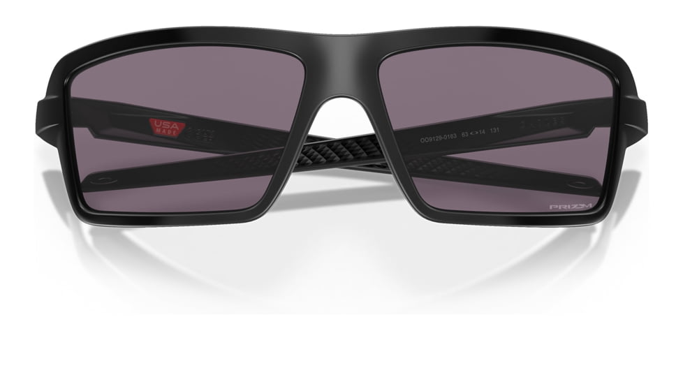 Oakley OO9129 Cables Sunglasses - Mens, Matte Black Frame, Prizm Grey Lens, 63, OO9129-912901-63