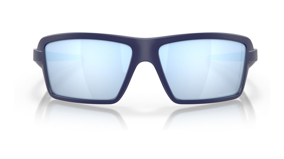 Oakley OO9129 Cables Sunglasses - Mens, Matte Navy Frame, Prizm Deep Water Polarized Lens, 63, OO9129-912913-63