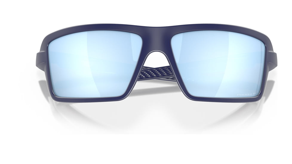 Oakley OO9129 Cables Sunglasses - Mens, Matte Navy Frame, Prizm Deep Water Polarized Lens, 63, OO9129-912913-63