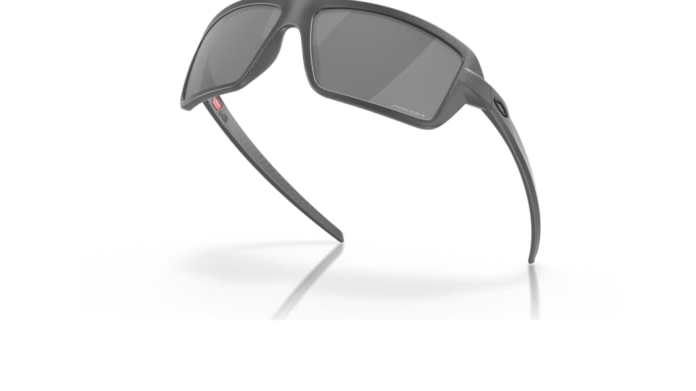 Oakley OO9129 Cables Sunglasses - Mens, Steel Frame, Prizm Black Lens, 63, OO9129-912903-63