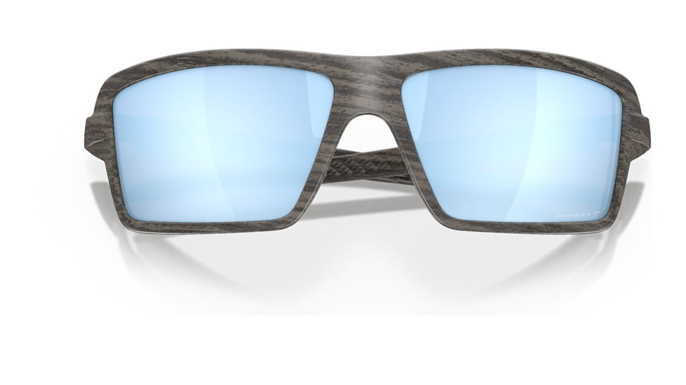 Oakley OO9129 Cables Sunglasses - Men's, Woodgrain Frame, Prizm Deep Water Polarized Lens, 63, OO9129-912906-63