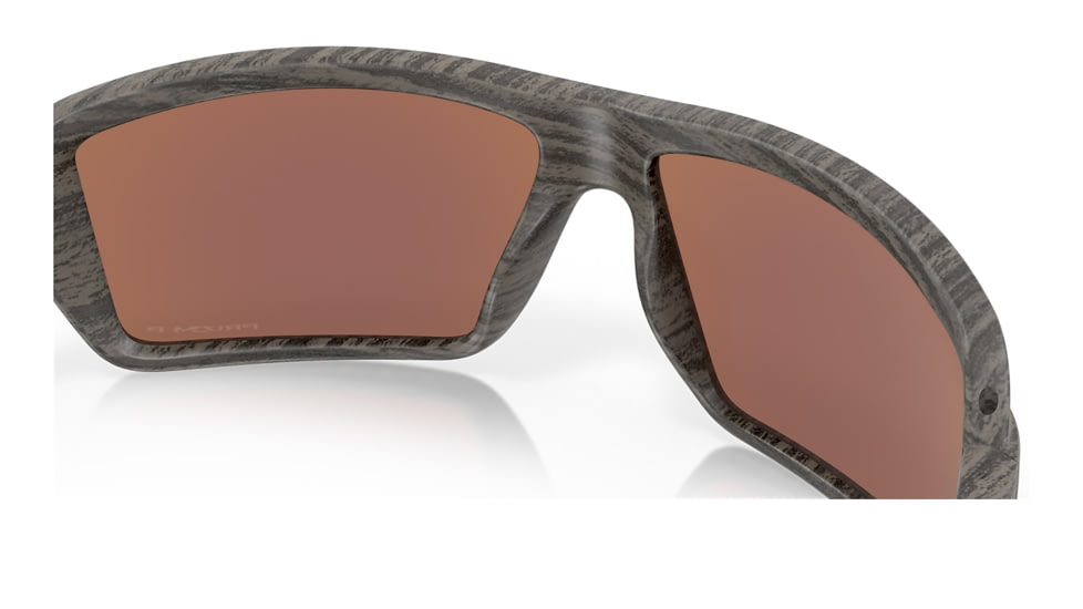Oakley OO9129 Cables Sunglasses - Mens, Woodgrain Frame, Prizm Deep Water Polarized Lens, 63, OO9129-912906-63