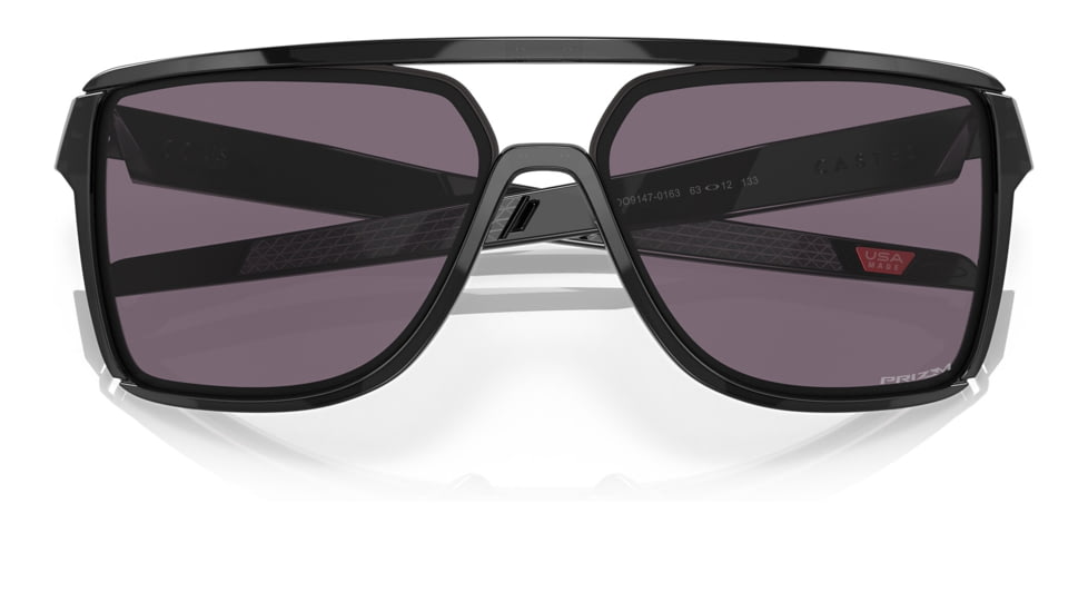 Oakley OO9147 Castel Sunglasses - Mens, Black Ink Frame, Prizm Grey Lens, 63, OO9147-914701-63