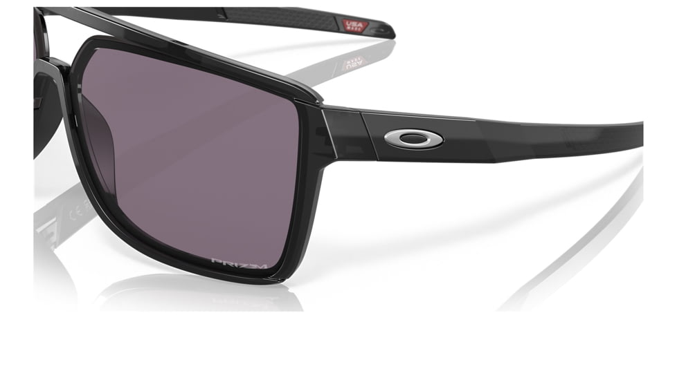 Oakley OO9147 Castel Sunglasses - Mens, Black Ink Frame, Prizm Grey Lens, 63, OO9147-914701-63