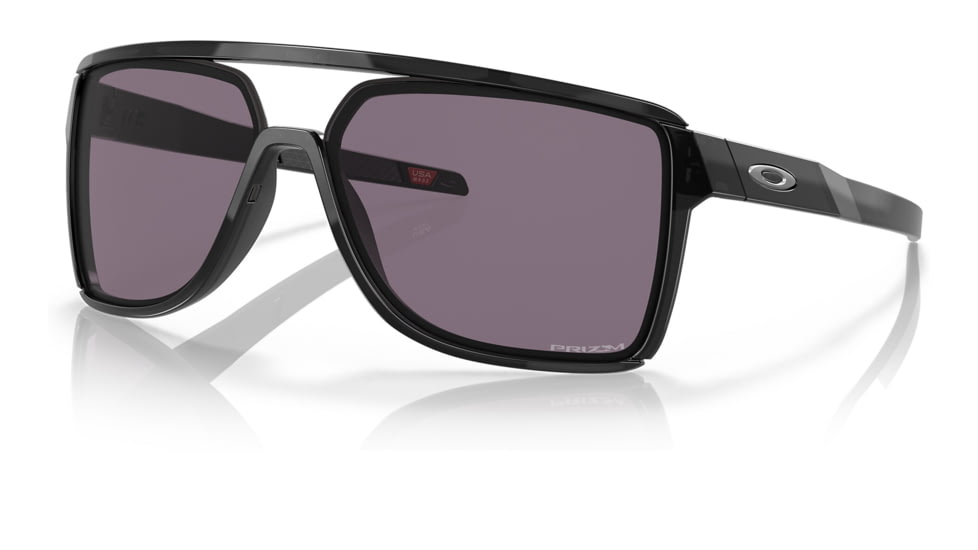 Oakley OO9147 Castel Sunglasses - Men's, Black Ink Frame, Prizm Grey Lens, 63, OO9147-914701-63