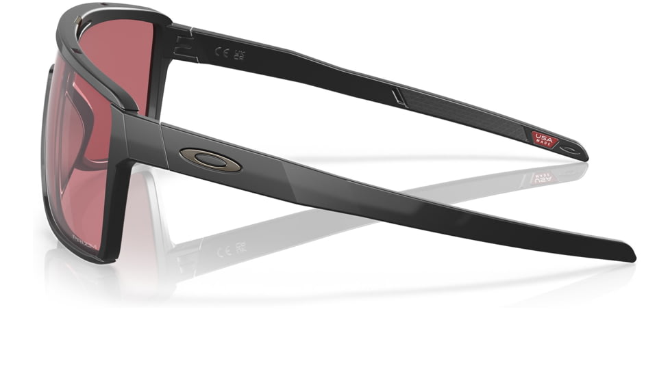 Oakley OO9147 Castel Sunglasses - Mens, Matte Black Frame, Prizm Dark Golf Lens, 63, OO9147-914708-63