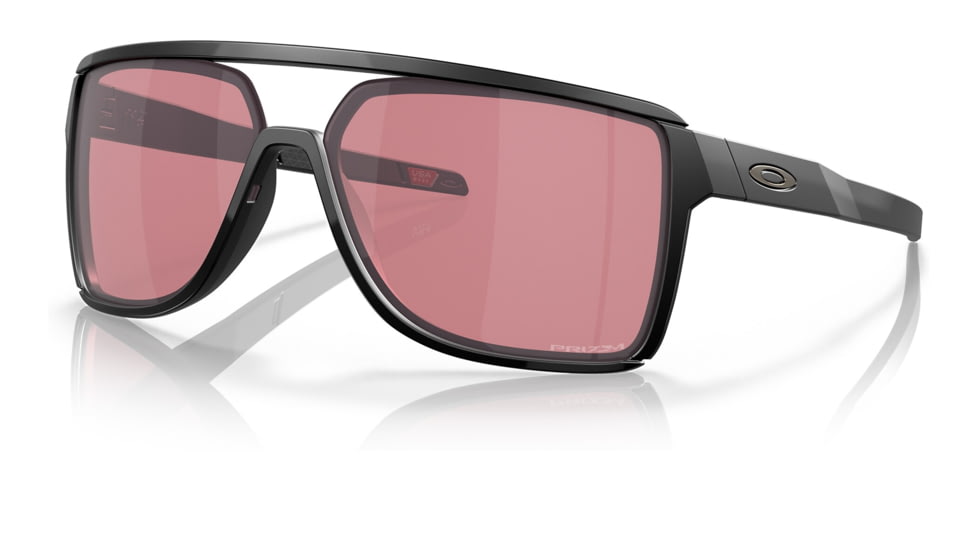 Oakley OO9147 Castel Sunglasses - Mens, Matte Black Frame, Prizm Dark Golf Lens, 63, OO9147-914708-63