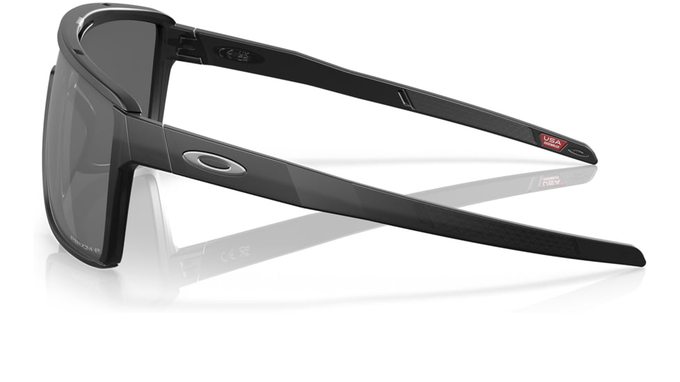 Oakley OO9147 Castel Sunglasses - Mens, Matte Black Ink Frame, Prizm Black Polarized Lens, 63, OO9147-914702-63