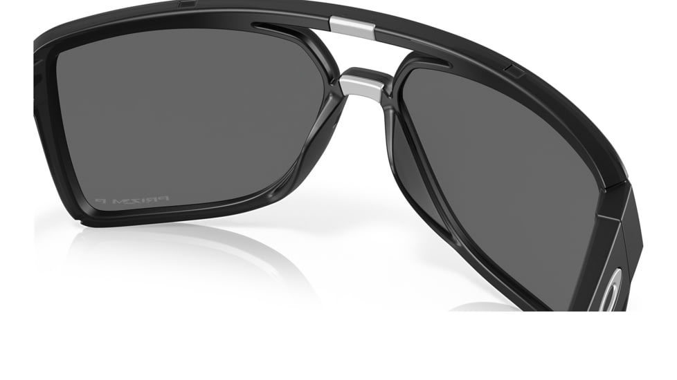 Oakley OO9147 Castel Sunglasses - Mens, Matte Black Ink Frame, Prizm Black Polarized Lens, 63, OO9147-914702-63