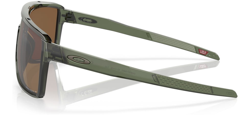 Oakley OO9147 Castel Sunglasses - Mens, Olive Ink Frame, Prizm Tungsten Polarized Lens, 63, OO9147-914704-63