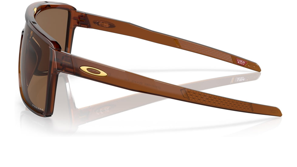 Oakley OO9147 Castel Sunglasses - Mens, Rootbeer Frame, Prizm Bronze Lens, 63, OO9147-914703-63