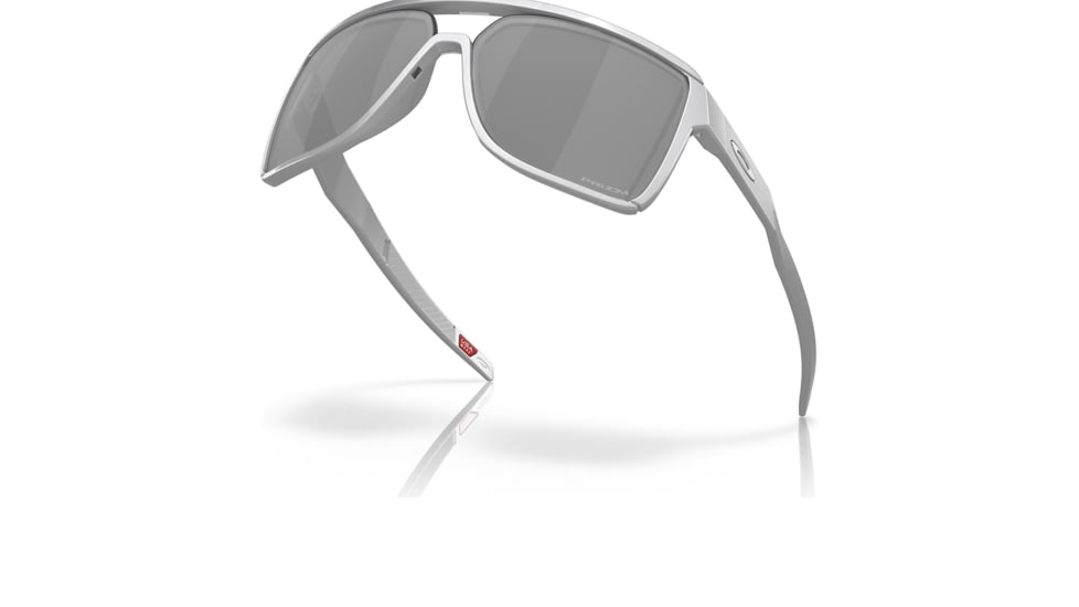 Oakley OO9147 Castel Sunglasses - Mens, X Silver Frame, Prizm Black Lens, 63, OO9147-914707-63