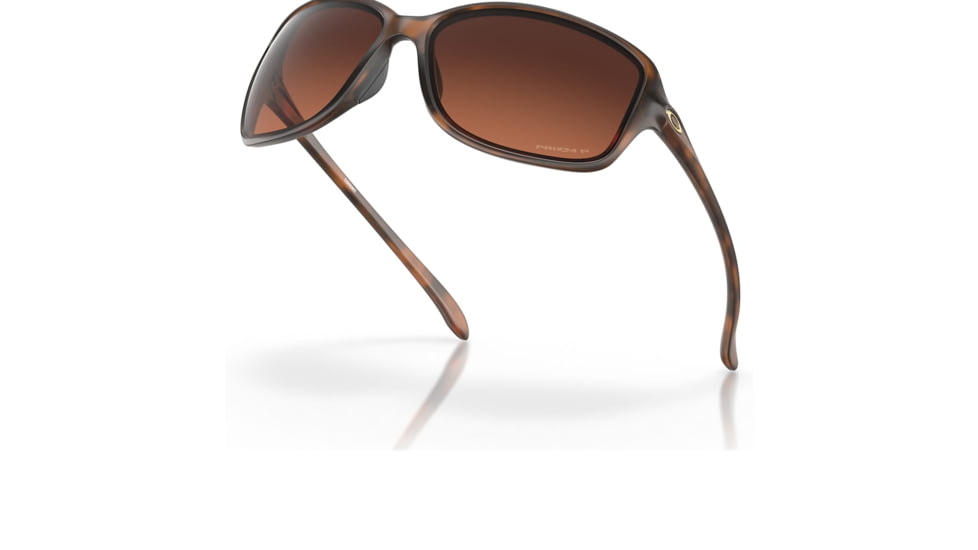 Oakley OO9301 Cohort Sunglasses - Womens, Matte Brown Tortoise Frame, Prizm Brown Gradient Lens, Polarized, 61, OO9301-930112-61