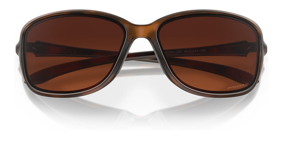 Oakley OO9301 Cohort Sunglasses - Womens, Matte Brown Tortoise Frame, Prizm Brown Gradient Lens, Polarized, 61, OO9301-930112-61
