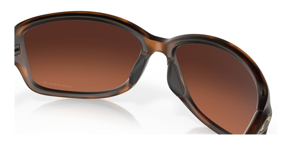 Oakley OO9301 Cohort Sunglasses - Womens, Matte Brown Tortoise Frame, Prizm Brown Gradient Lens, Polarized, 61, OO9301-930112-61
