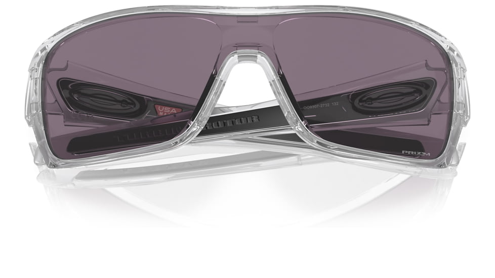 Oakley OO9307 Turbine Rotor Sunglasses - Mens, Polished Clear Frame, Prizm Grey Lens, 32, OO9307-930727-32