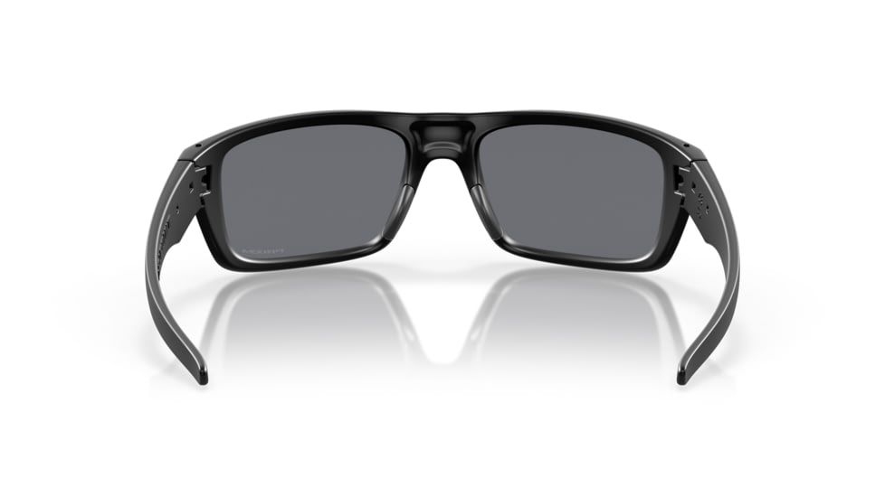 Oakley OO9367 Drop Point Sunglasses, Matte Black Frame, Grey Lenses, 936701-60