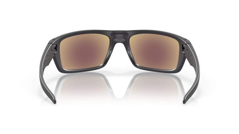 Oakley OO9367 Drop Point Sunglasses, Matte Dark Grey Frame, Prizm Sapphire Polarized Lenses, 936706-60
